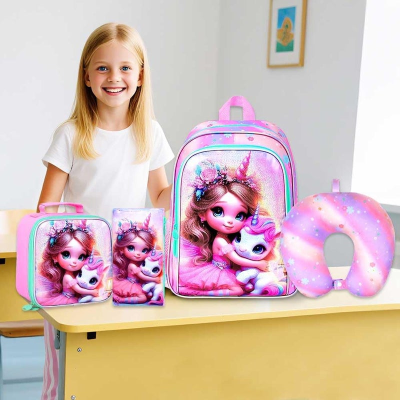 GXTVO Kids Suitcase with Wheels for Girls and Boys, Rolling Carry on Luggage for Toddler Children - Image 5